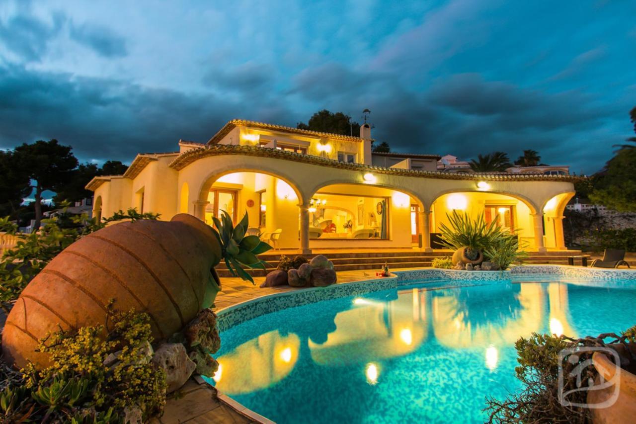 Villa Gaviota By Abahana Villas Moraira Ngoại thất bức ảnh