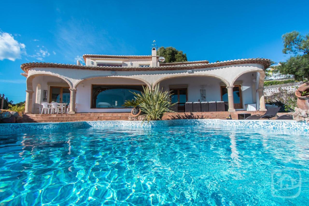 Villa Gaviota By Abahana Villas Moraira Ngoại thất bức ảnh